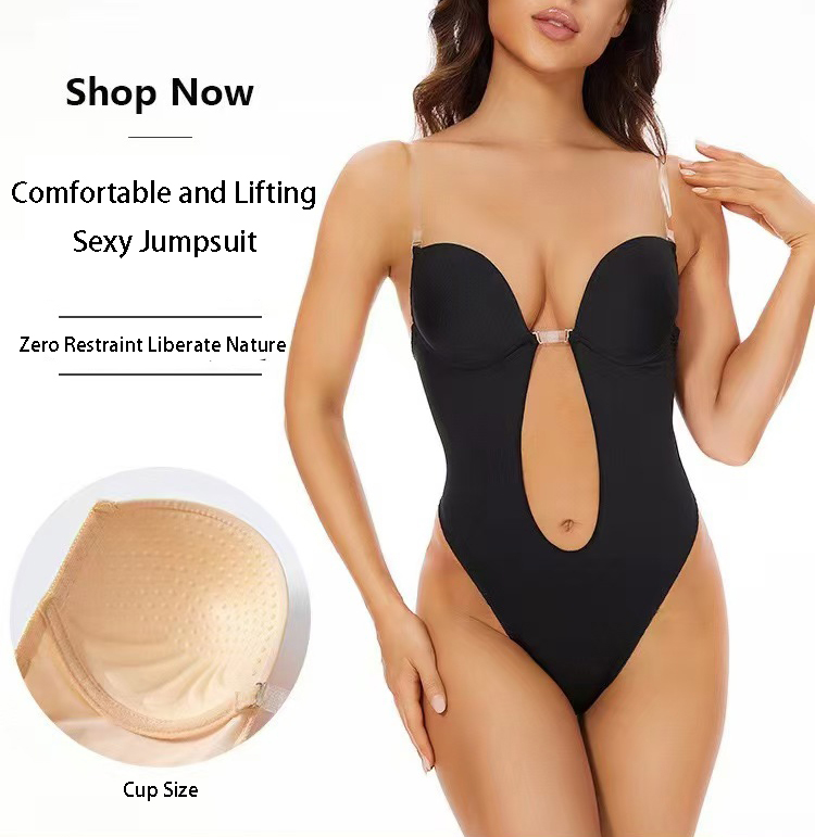 Anti Slip Glue Backless Body S - Plunge Bra Push Up recension och pris